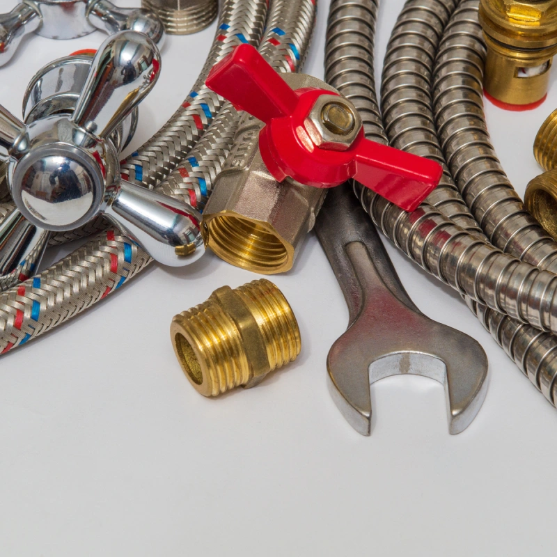 assorted plumbing tool about